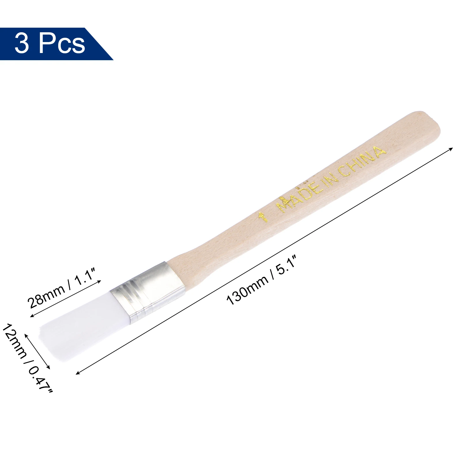 3 шт. щётка из мягкой нейлоновой щетины с деревянной ручкой для стен шкафов