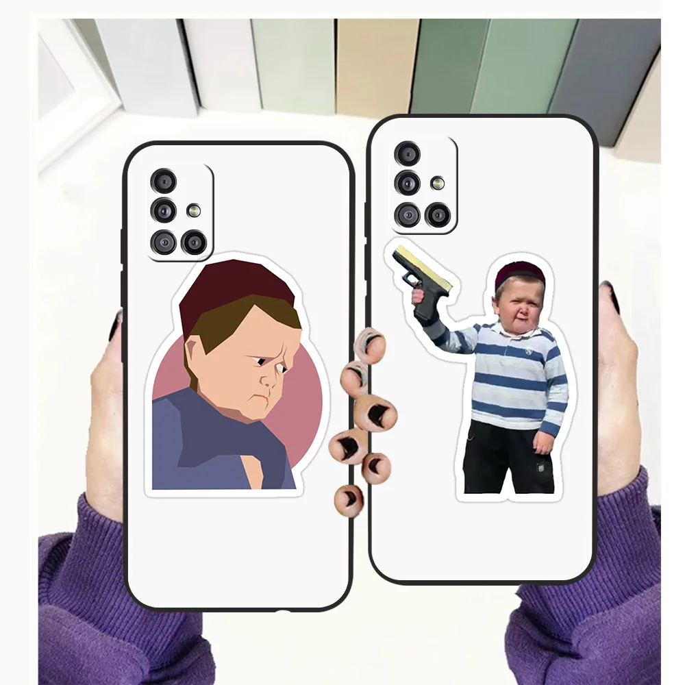 

Funny hasbulla Silicone Case For Samsung Galaxy A32 A52 A13 A22 A72 A51 A71 A41 A11 A31 A21S 5G Luxury Phone Cover Shell TPU Bag