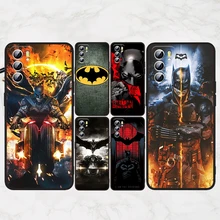 Art Batman Cool For OPPO Find X5 X3 X2 Neo Reno7 SE 6 5 4 2 Z F Lite Pro 5G 4G Black Soft Silicone Phone Case