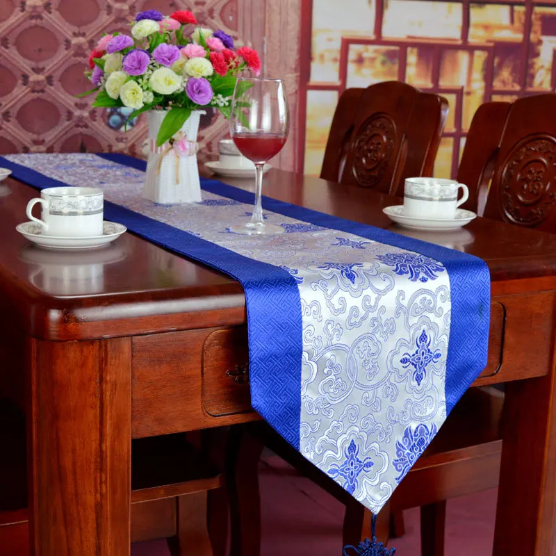 

American long table runner classical and concise table runner dining/TV/performance table runner Chinese table runner