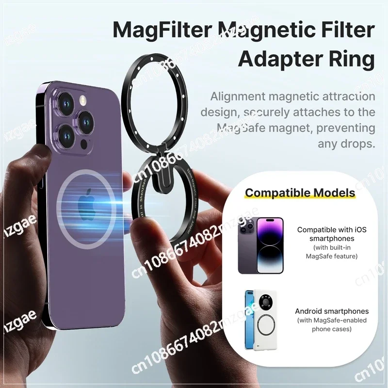 Комплект магнитных фильтров MagFilter 52 мм VND/CPL/золото/синий шелк/1/4 черный мягкий