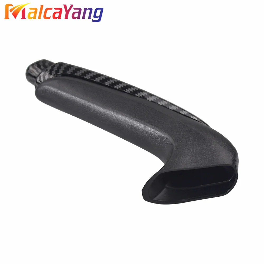 Ручка переключения передач из углеродного волокна накладка на головку для Honda Civic