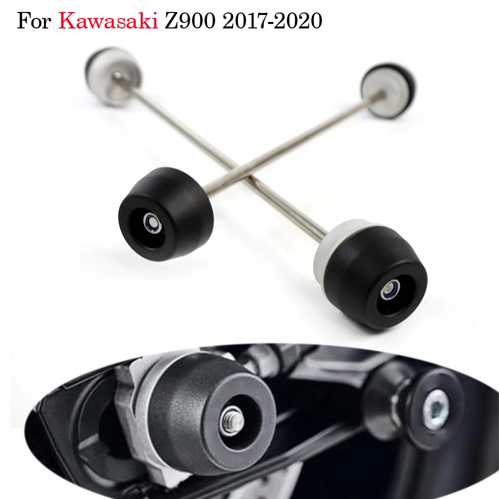 

Слайдеры вилки передней и задней оси мотоцикла для Kawasaki Z900 2017-2020, защита колес, защита от ударов