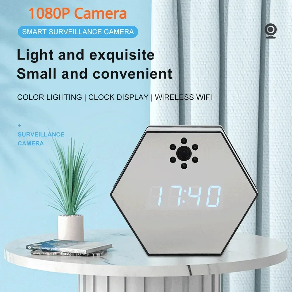 

HD 1080P Mini Camera WiFi Two Way Intercom Motion Detection Night Vision Camcorder Security Protection Micro Surveillance Kamera
