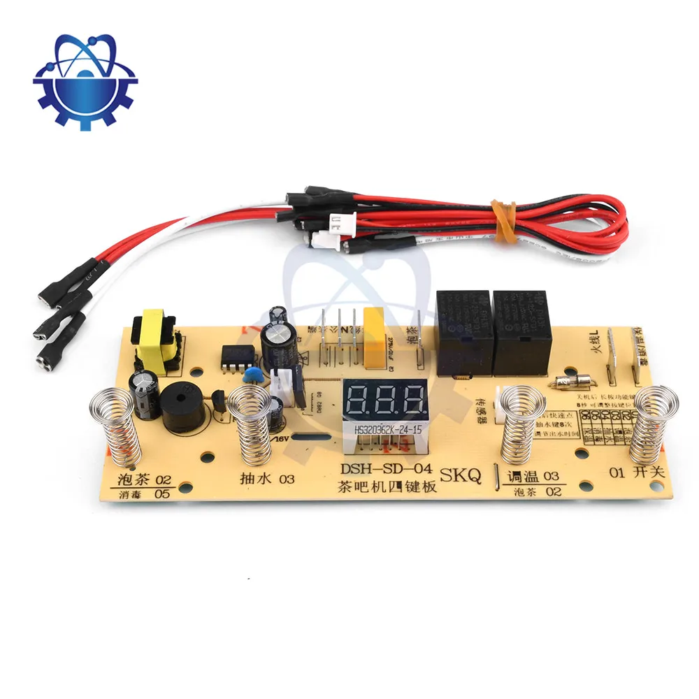 

4-6 Key Type Circuit Board Universal Automatic Kettle Circuit Board 220V Circuit Board Control Board Water Heater Circuit Board
