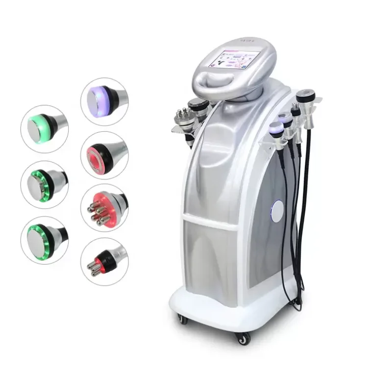 

Slimming Machine Body Vacuum 80K Cavitation And 40Mhz Ultrasonic Suction Slimming Equipment With 7 Handles For Sale