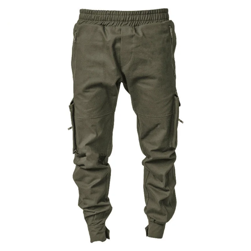 

2022 New Outdoor Tactical Pants Men's Loose Waterproof Fishing Pants Mountaineering Running Multi-pocket Sports Men's Pants