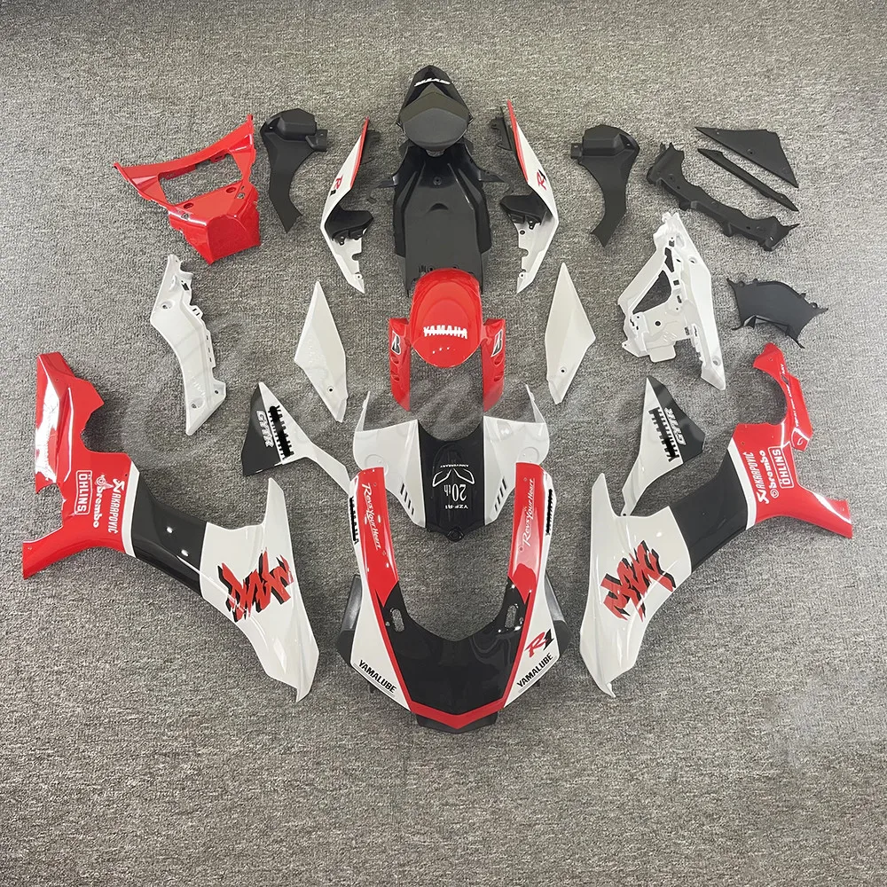 

For Yamaha YZF R1 R1M 2015 2016 2017 2018 2019 High Quality ABS Injection Body Kit Red White Black Motorcycle Fairing Kit