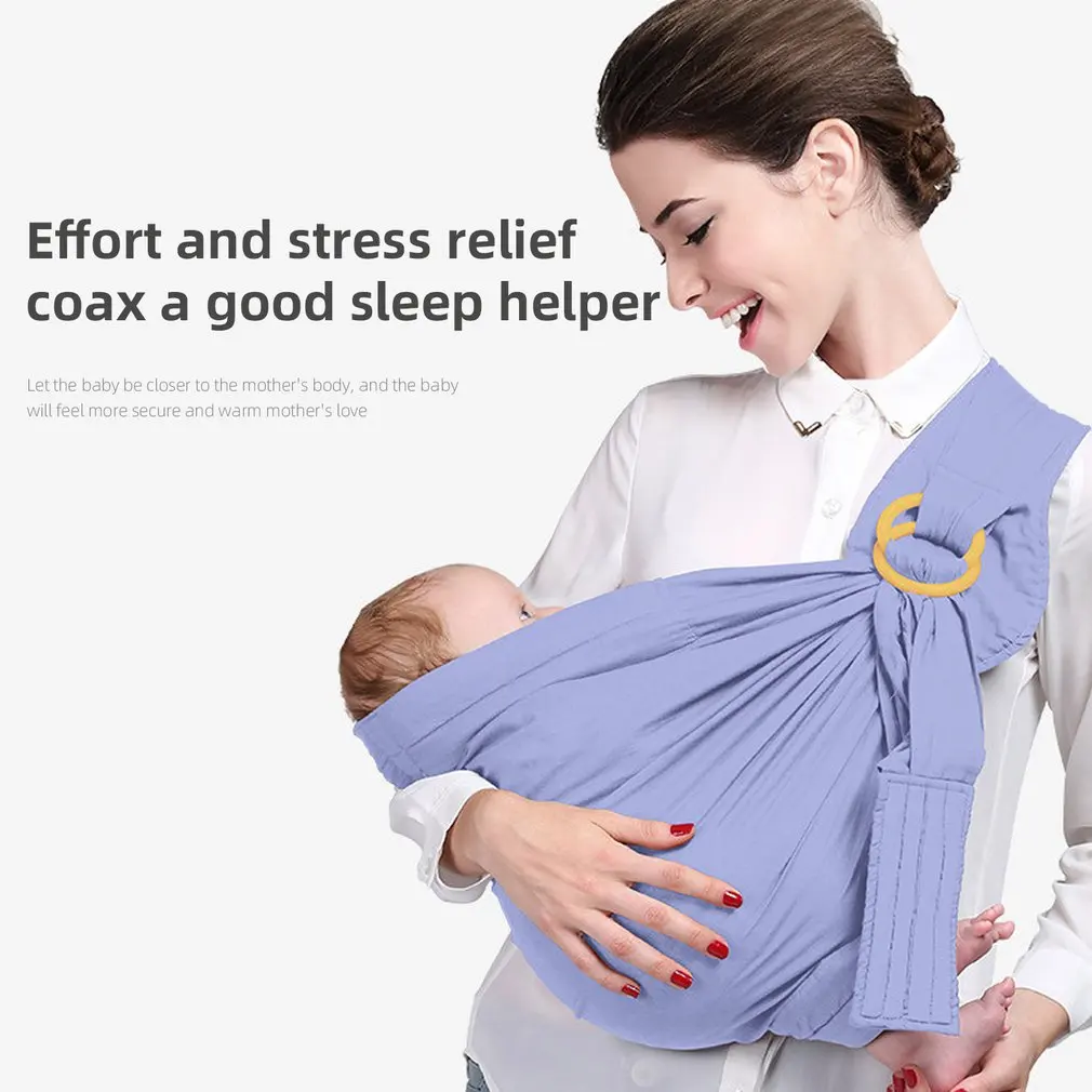 Baby Carrier Wrap Ring Sling for Newborn adjustable Cotton Kangaroo Breastfeeding Ergonomic Nursing Cover ergo Infant Toddler
