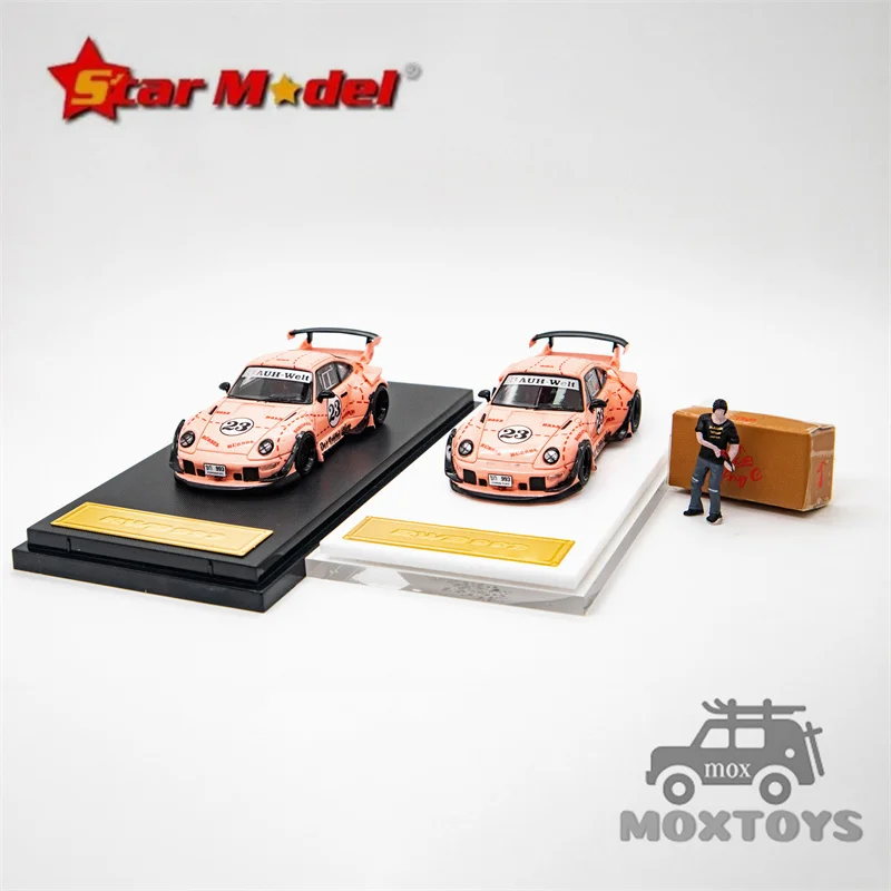 Модель звезды 1:64 Rauh-Welt RWB993 GT Pink Pig (Der Truffel Jager) limitd999 Литая под давлением модель