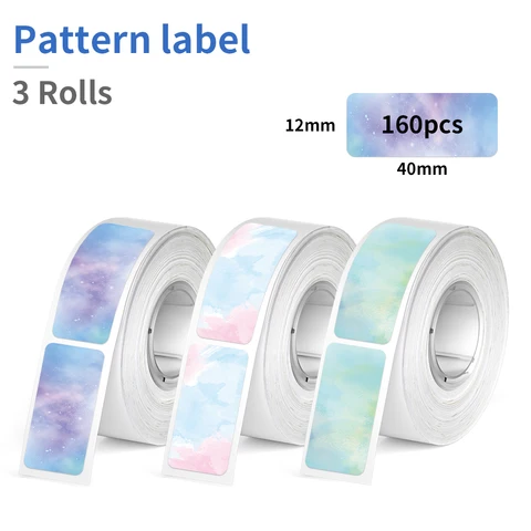 Phomemo D30 Q30/31 Мини-принтер этикеток Бумага для печати этикеток Водонепроницаемая маслостойкая устойчивая к царапинам ценовая наклейка Кабельная этикетка