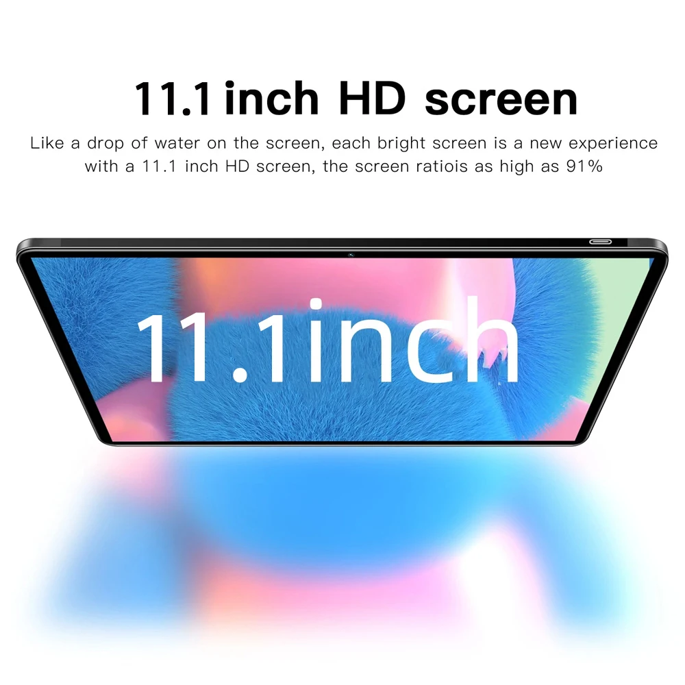 Фото Новый планшет 2025 года Pad 15 Pro, Android 14, 22 ГБ+2 ТБ, 20000 мАч, Snapdragon 870, оригинальный планшетный ПК, 5G, две SIM-карты, Wi-Fi, HD 4K, Mi Tab №4