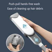 portable double sided manual hair remover electrostatic brush coat dusting bed sheet sofa pet cleaning brush