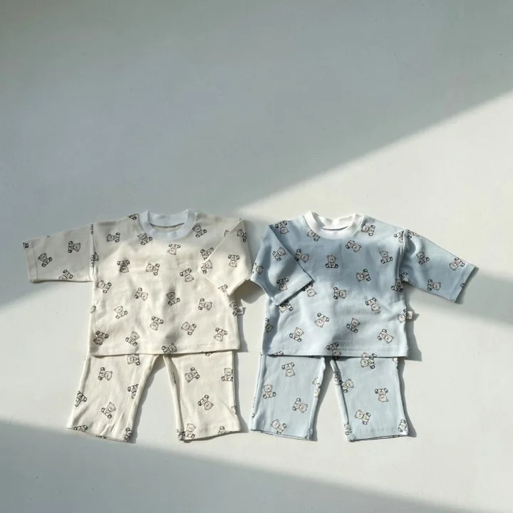 

Korean Embroidery Pullover Set 1-5yrs Sweatshirt Tops+Harem Pants Suits 2pcs Girls Homewear Two Pieces Clothes