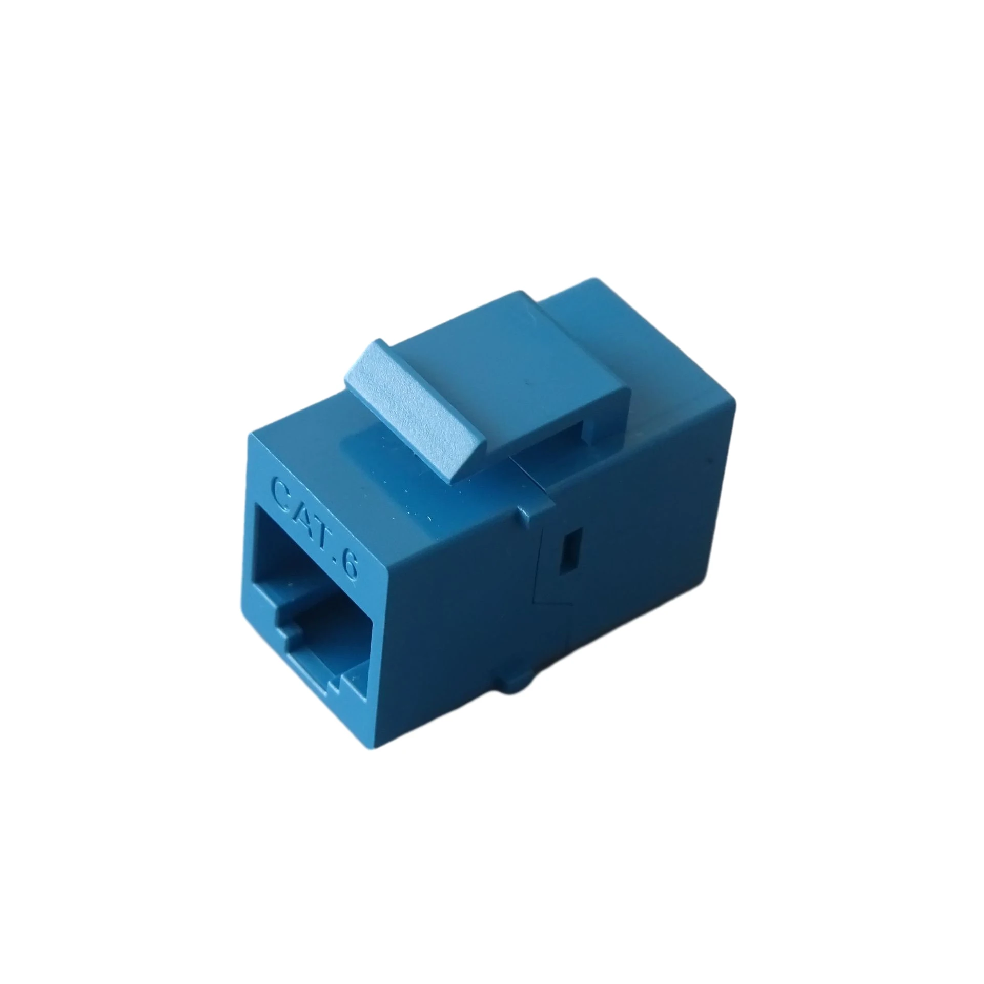 

1500 Pcs CAT6 RJ45 Pass Through Keystone Module Blue Color With Shipping To USA