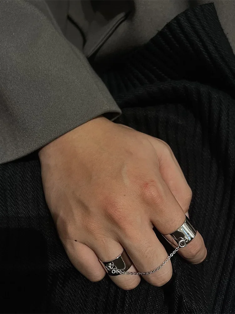 Кольцо серебряное с цифровой гравировкой для мужчин и женщин