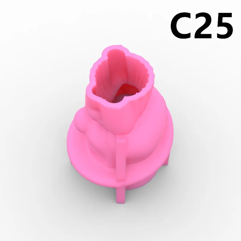 Сердце пузырь девушка сделай сам 3D Цветочный горшок силиконовая форма