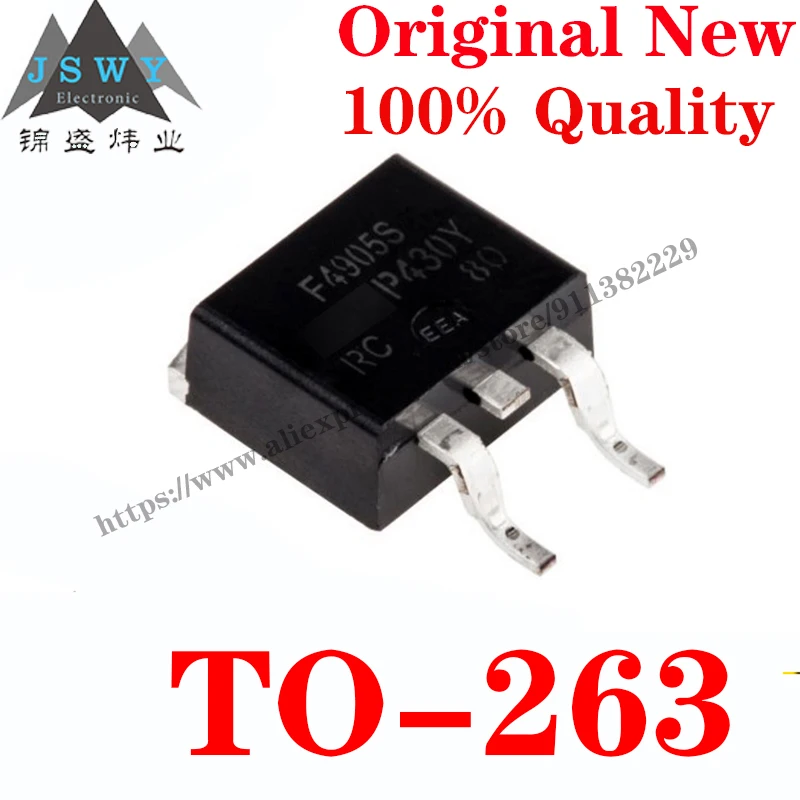 

10~100 PCS IRF4905S TO-263 Discrete Semiconductor Transistor MOSFET IC Chip With the for module arduino Free Shiping F4905S