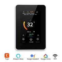 Tuya Smart WiFi Thermostat Home Floor Electric/Water Heating Temperature Controller CO2 Humidity Sensor Alexa Google Home Alice