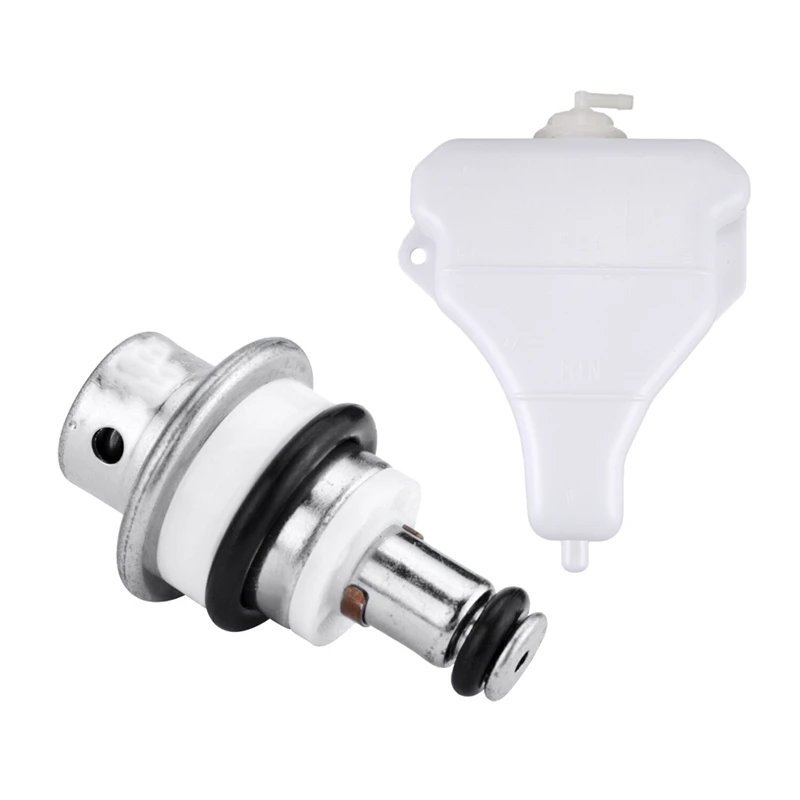 

Fuel Injection Pressure Regulator for Toyota Corolla Lexus Scion with Overflow Expansion Tank Bottle for Honda Accord