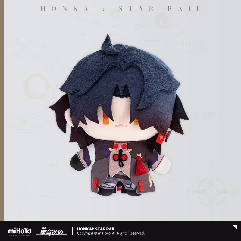Фото Официальный товар Honkai Star Rail Sunsyea из серии miHoYo Blade, кукла, брошь, цветная доска, фигурка, наклейка на холодильник, карты, билеты №4