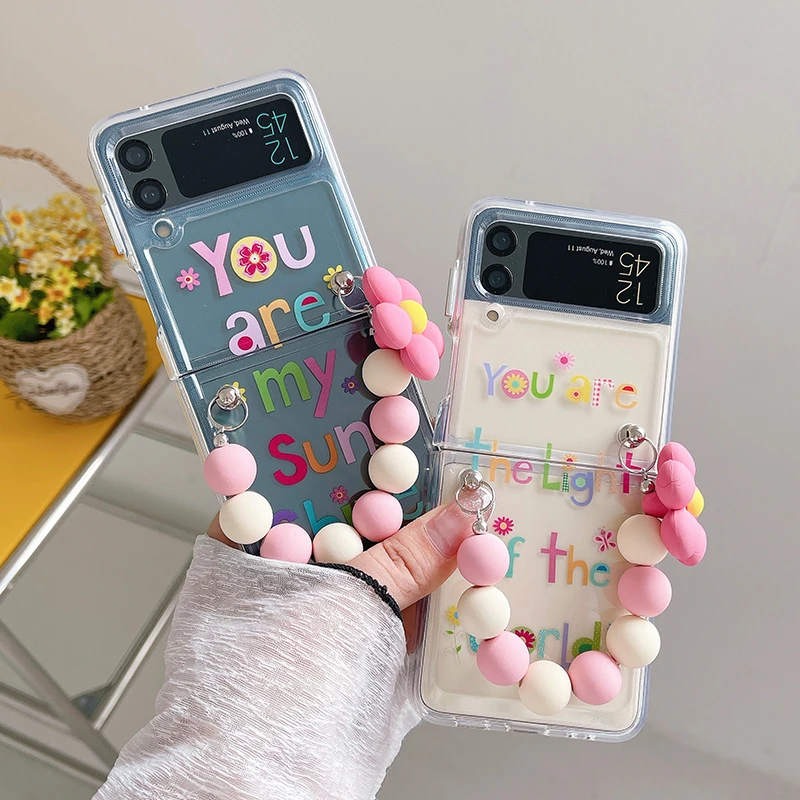 

Регулируемый Чехол для телефона с ремешком через плечо с золотой рамкой для Samsung Galaxy Z Flip 3 5G роскошный чехол с бриллиантами овальными криста...