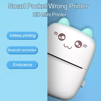 portable panda thermal printer mini pocket multifunction label photo printers fast printing home use office for photo album diy