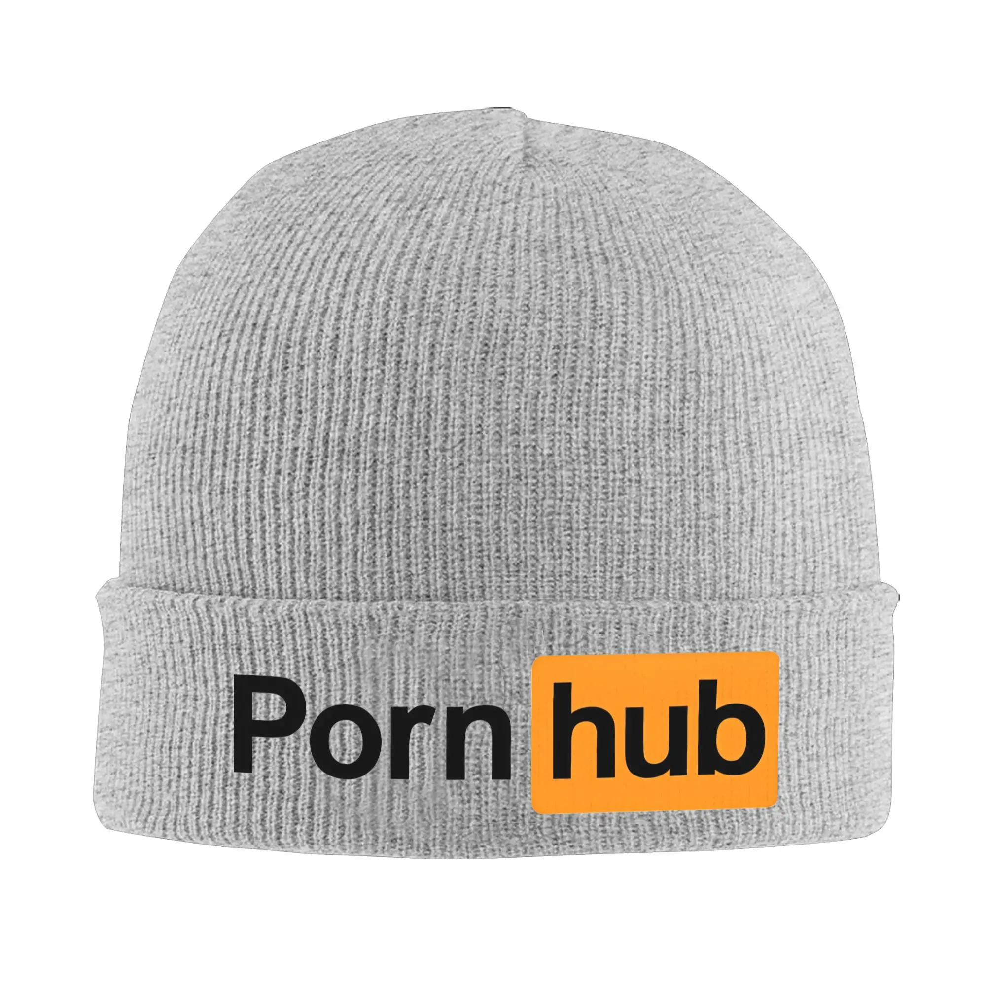 Шапка-бини Pornhubed вязаная шапка с черепом для мужчин и женщин теплая зимняя