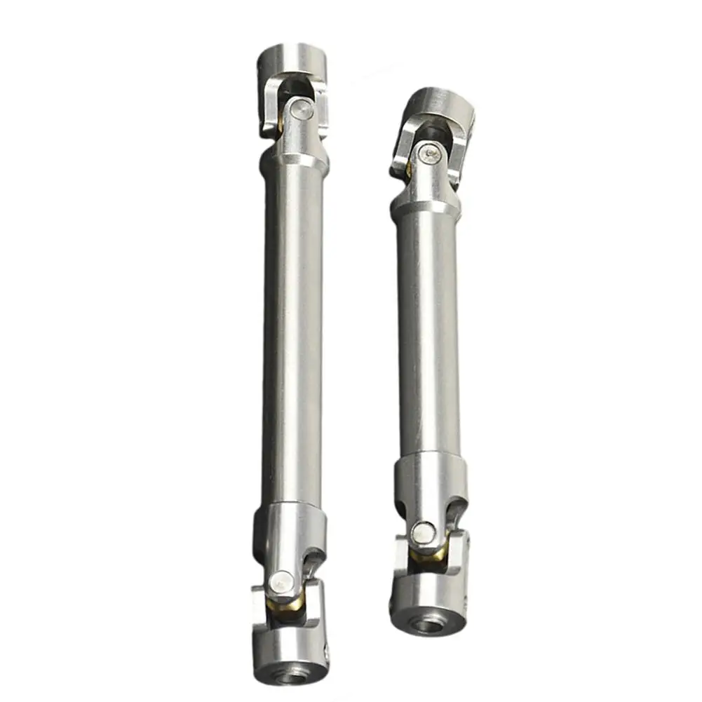 Телескопическая Передняя колесная база из нержавеющей стали CVD 313 мм 94-115 мм Задняя 114-155 мм для радиоуправляемого автомобиля SCX10 1/10 TRX4