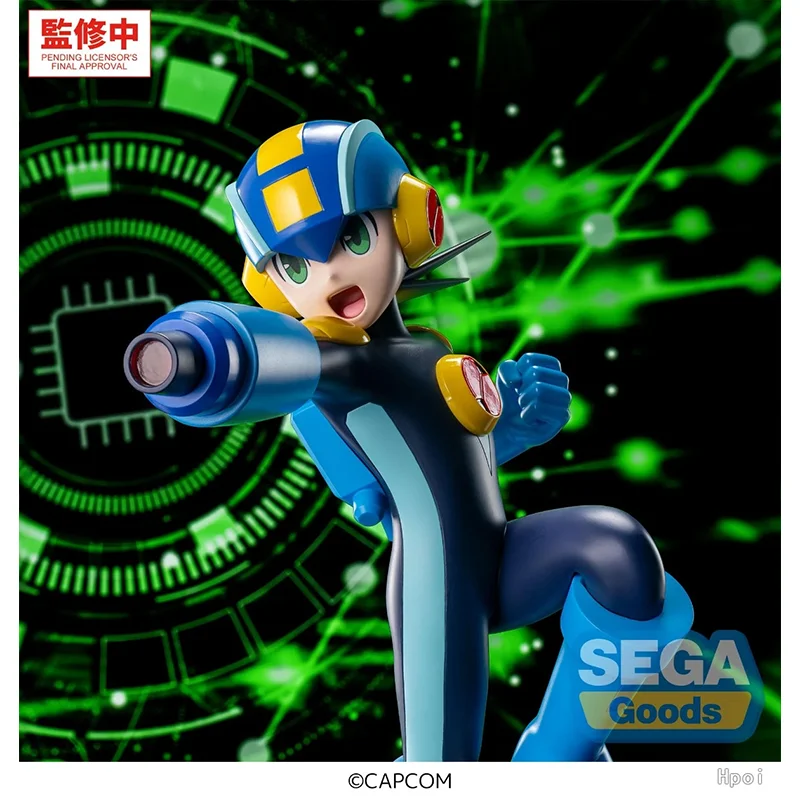 Фото Оригинальная фигурка SEGA Luminasta Mega Man Battle Network - MegaMan.EXE, аниме-модель, игрушка, подарок №3