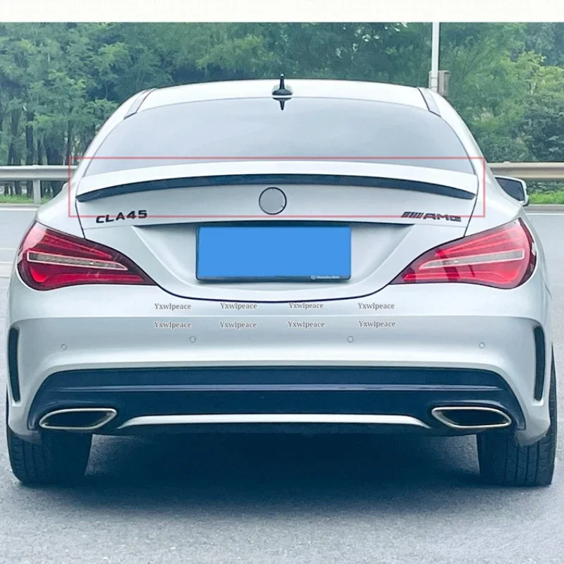 Высококачественный спойлер для заднего багажника из АБС-пластика Mercedes Cla C117 W117