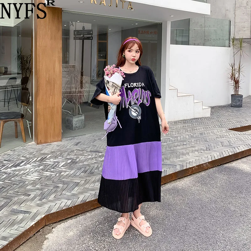 

Женское платье с вышивкой NYFS, хлопковое платье в стиле пэчворк, летнее платье, 2022