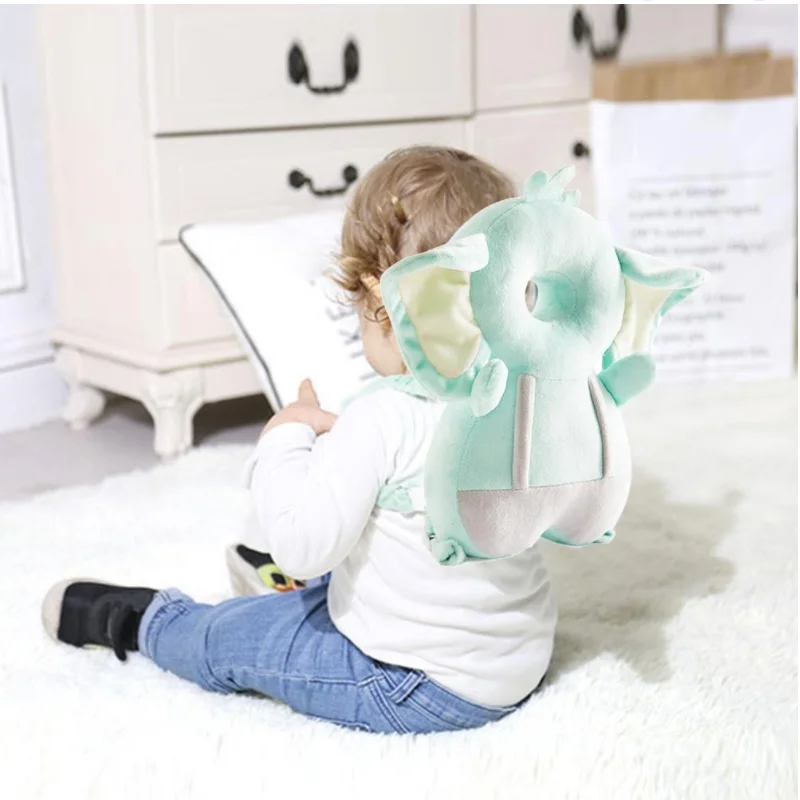 IMBABY Baby Head Protector Pillow Cartoon Anti-fall Baby Pillows Cotton Safety Pad Cushion Back Prevent Injured Baby Safe Care
