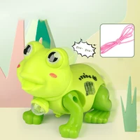Novelty Children's Toys Dancing Frog Music Light With Projection Jumping Baby Children Rope Boy Girl Toys