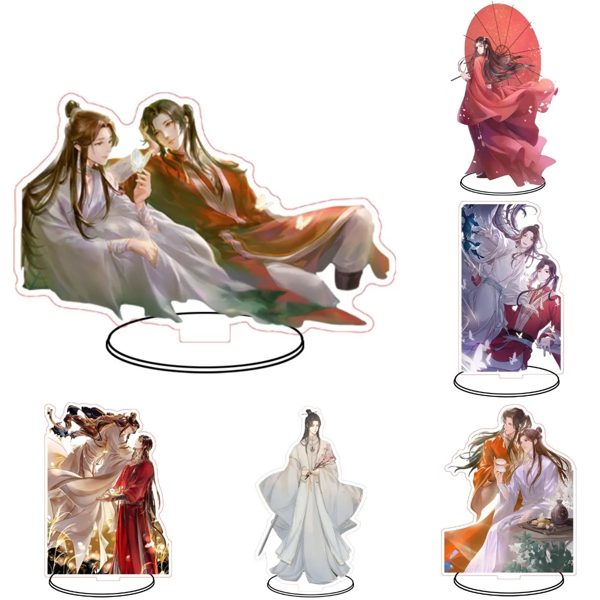 

Anime Tian Guan Ci Fu Man Heaven Officials Blessing Hua cheng Xie Lian Acrylic Stand Model Plate Desk Decor Standing Sign Gifts