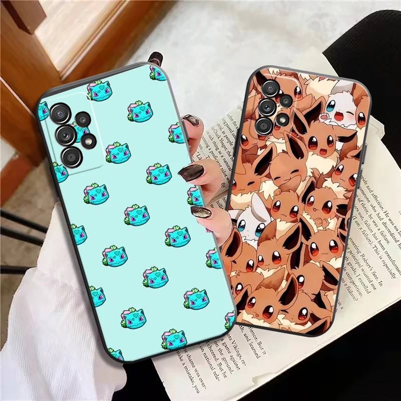 

Pokemon Pikachu Phone Cases For Samsung Galaxy A21S A31 A72 A52 A71 A51 5G A42 5G A20 A21 A22 4G A22 5G A20 A32 5G A11 Soft TPU