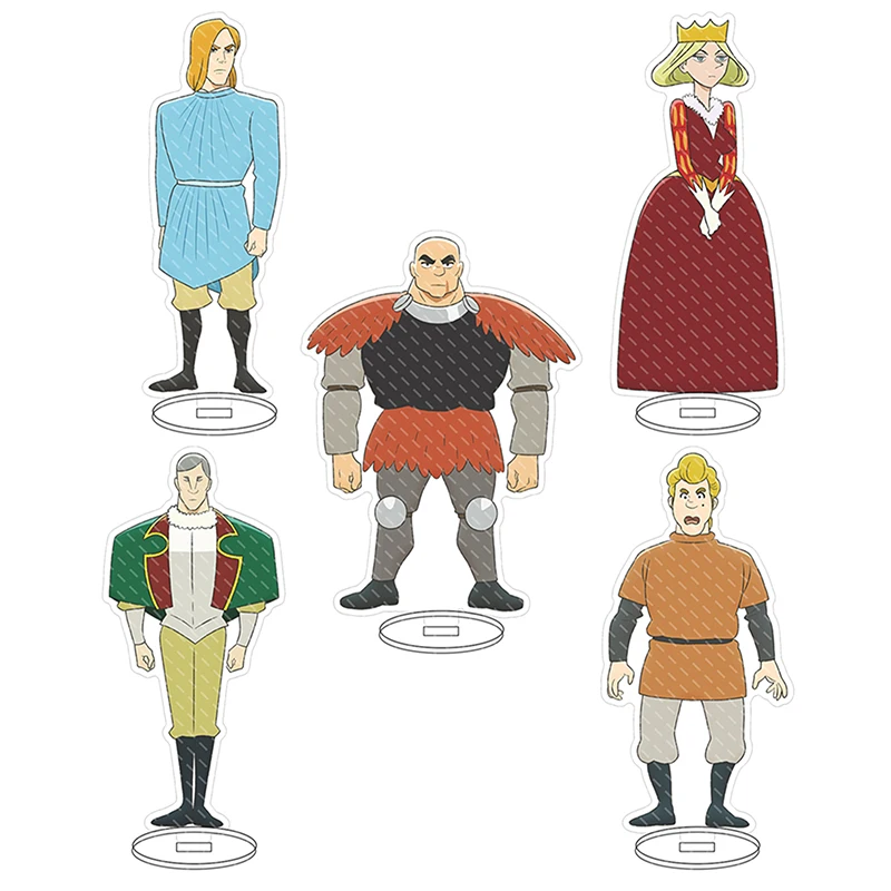 

Kings Ranking New Acrylic Standing Sign Double Sided Cartoon Stand Model Kids Desk Decor Creative Props Xmas Gift