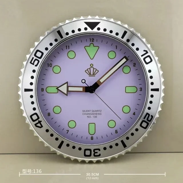 2024 новые настенные часы современный дизайн бесшумная кварцевая игла роскошные