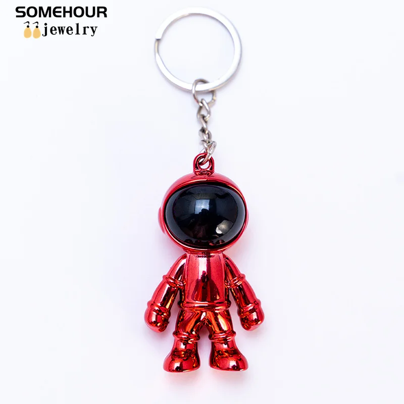 Брелок для ключей объемный астронавт Космический робот-космический человек