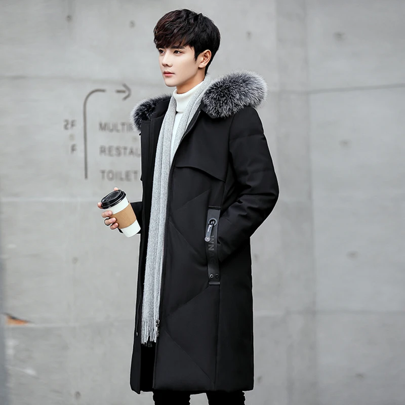 2024 осенне-зимний новый воротник из натуральной лисьей шерсти удлиненный