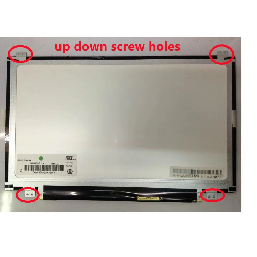 11 6-дюймовый 40-контактный ЖК-матричный экран B116XW03 V.2 N116BGE-L41 N116BGE-L42 для Acer ASPIRE ONE 722-0473
