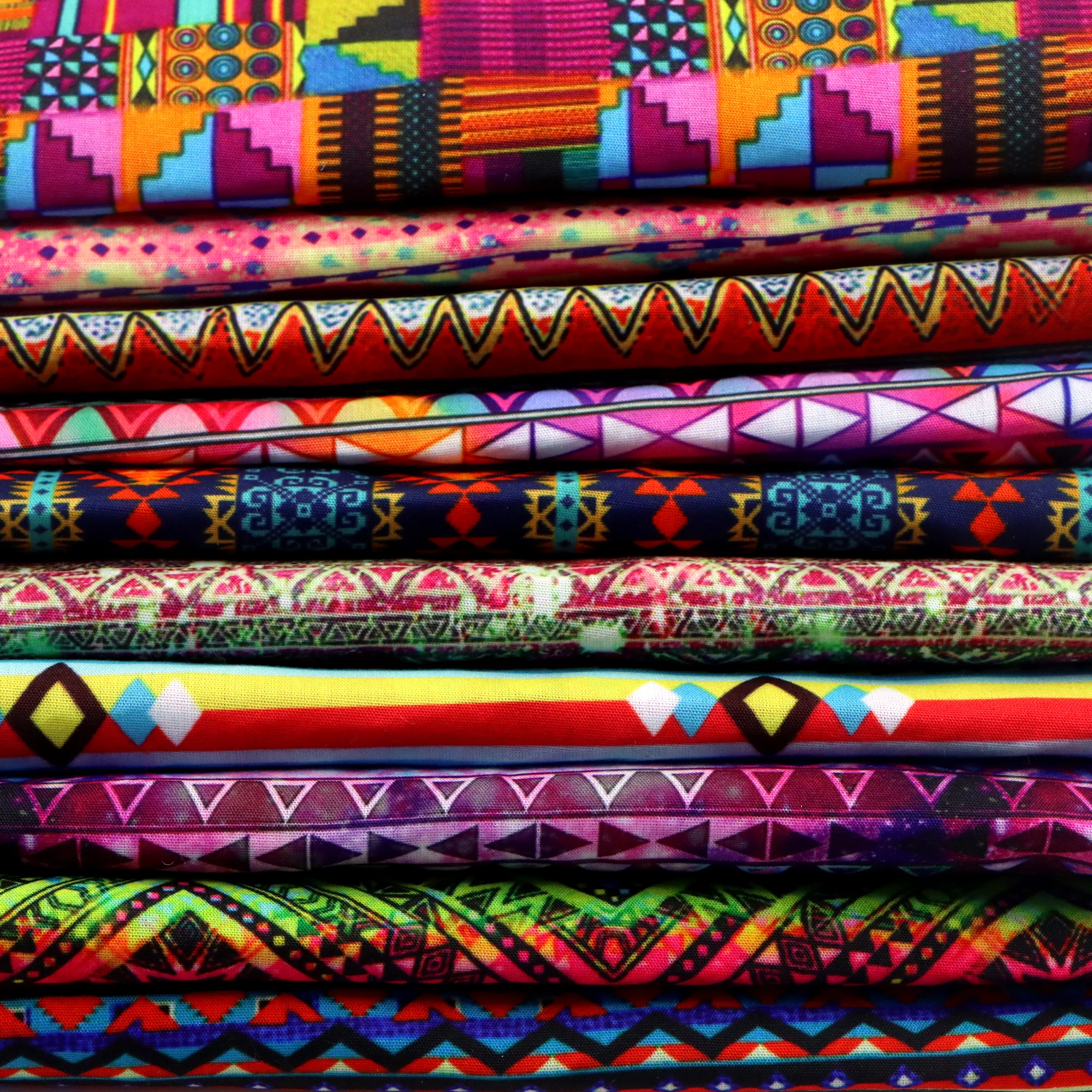 10 шт. 20*33 см ацтекский тройной узор в этническом стиле полиэстер хлопчатобумажная