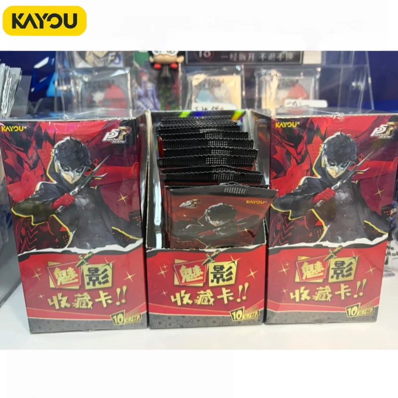 Фото Коллекционные карточки Kayou Persona 5 Royal P5R Phantom Collection Vol.1 - Официальный лицензионный аниме-бустер-пак №1