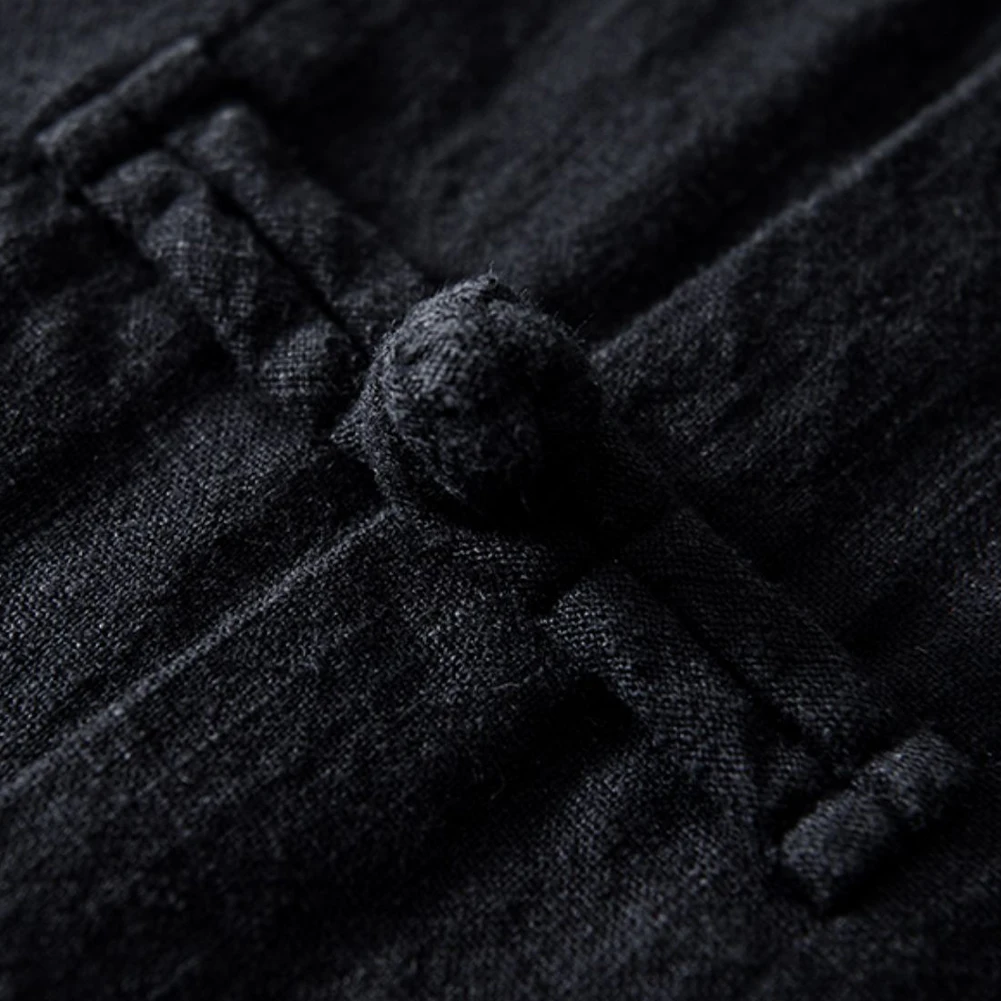 Удобные модные мужские футболки для отдыха кунг-фу с длинным рукавом большие