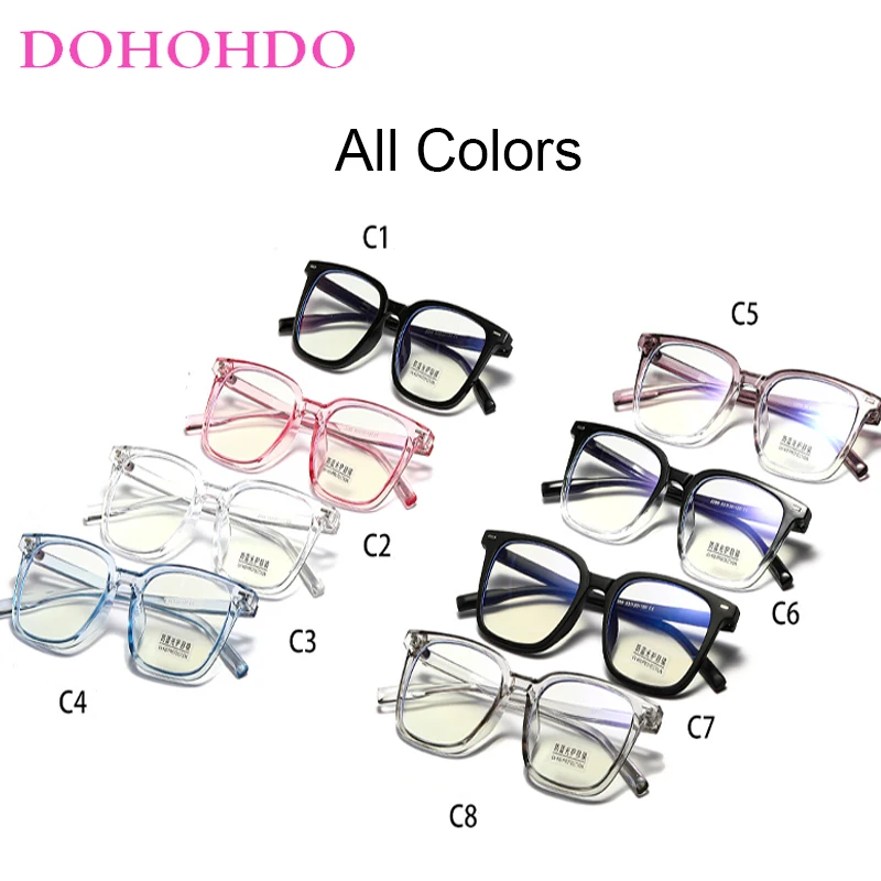 Оправа для оптических очков DOHOHDO TR90 мужчин и женщин аксессуар в ретро стиле
