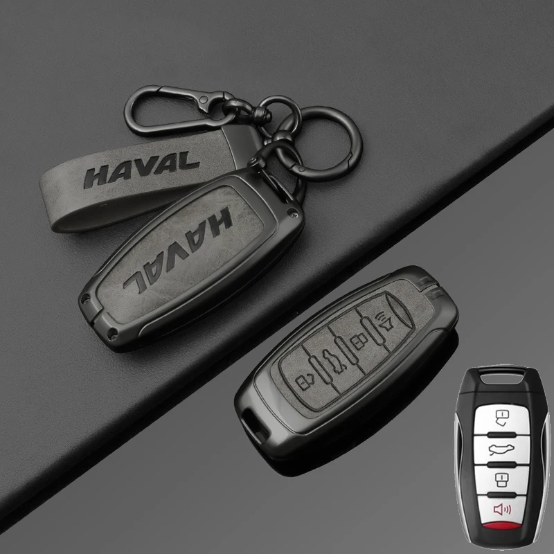 

Защитный чехол для автомобильного ключа из цинкового сплава для Great Wall Haval Jolion 2022 H6 H7 H4 H9 F5 F7 F7X F7H H2S GMW Dargo, аксессуары
