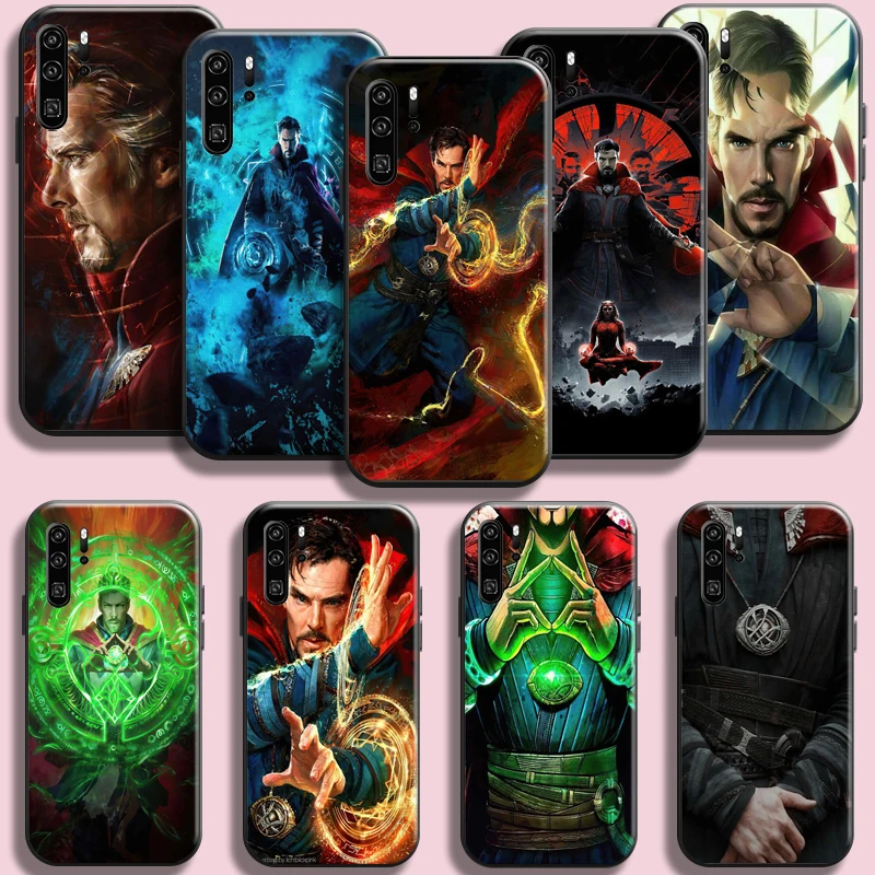 

Marvel Doctor Strange Phone Case For Huawei P50 P40 P30 P20 Pro Lite 5G P Smart Z Carcasa Cover Shell Back Coque Funda Cases