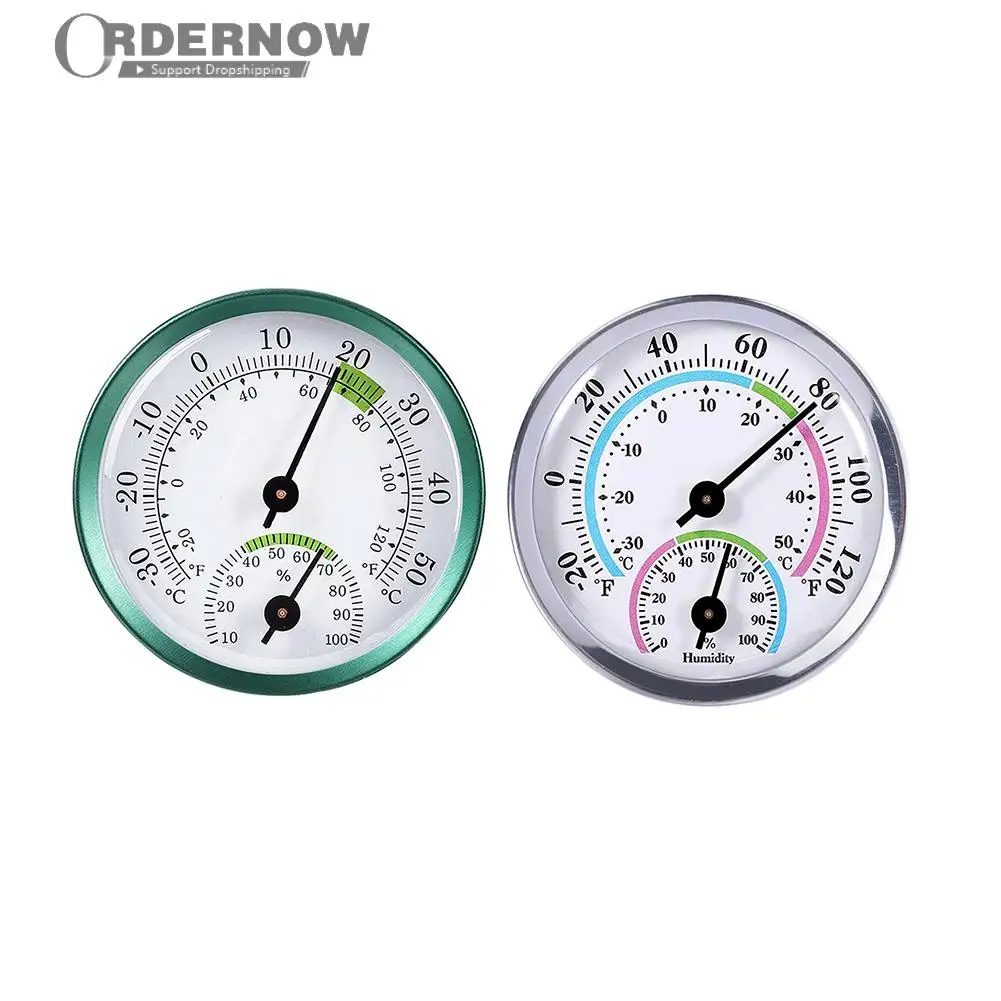 

Household Wall Mount Thermometer Hygrometer Mechanical No battery Mini Temperature Humidity Meter Gauge