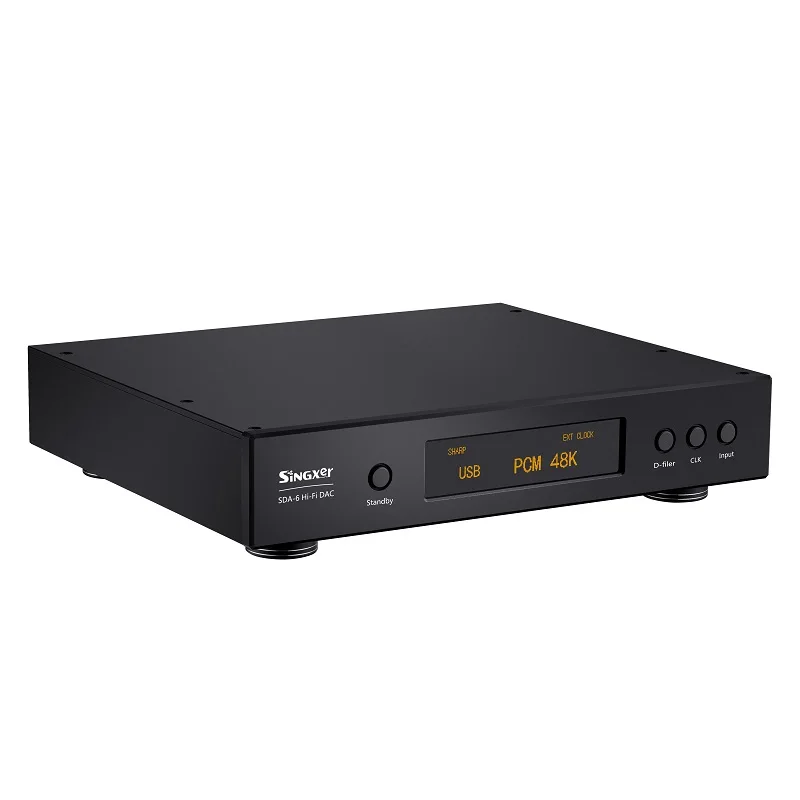 Singxer SDA-6 DAC DSD512 AK4499 XMOS XU208 I2S USB NOS PLL Native Direct Solution Цифровой аналоговый интерфейс