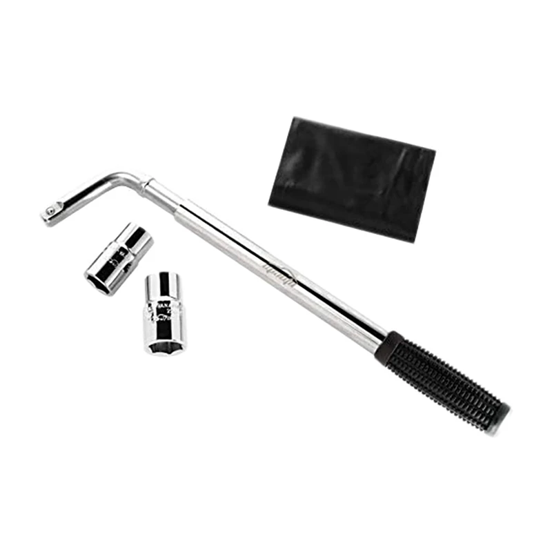 

Telescoping Lug Wrench, Wheel Wrench With CR-V Sockets (17/19, 21/23Mm)